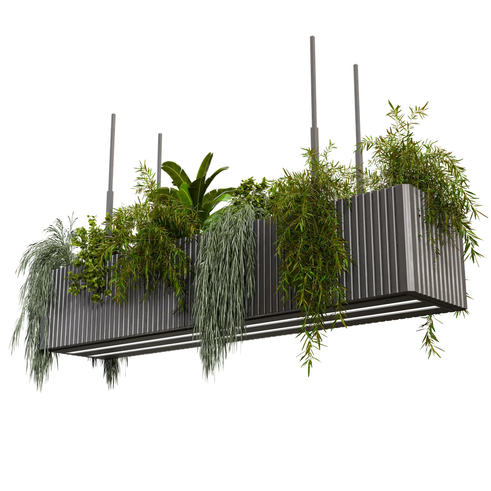 Pendant Light With Plants E