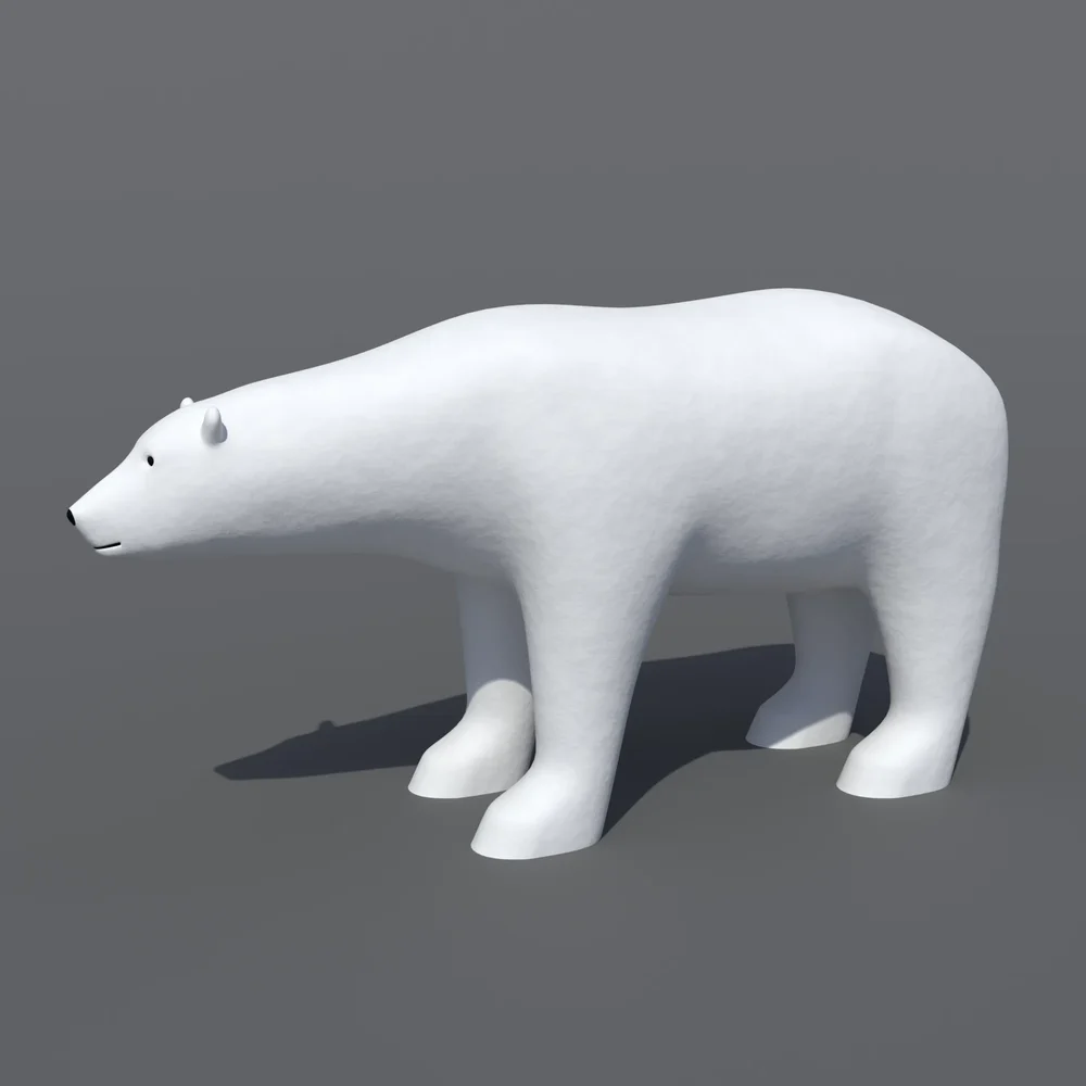 Cartoon Polar Bear
