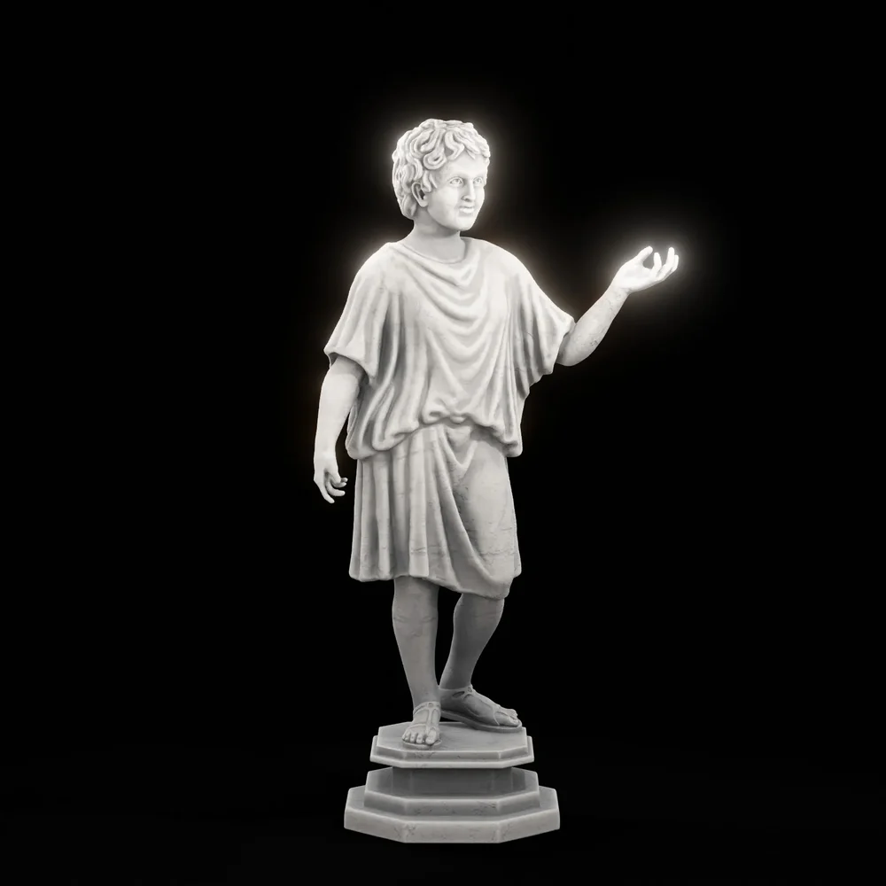 Statue Of A Camillus
