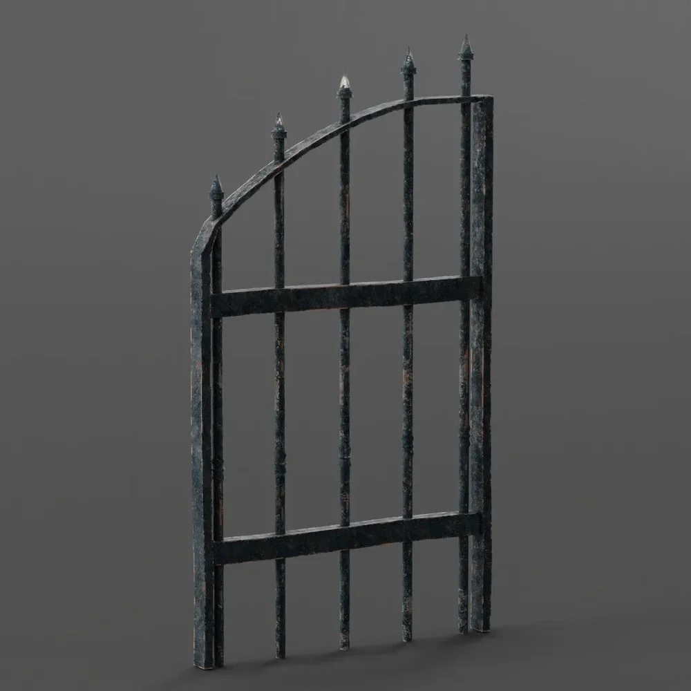 Graveyard Fence Gate