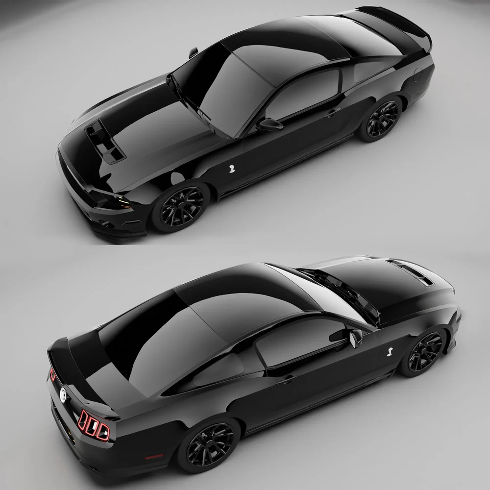 (Rigged)2013 Ford Mustang Shelby Gt500