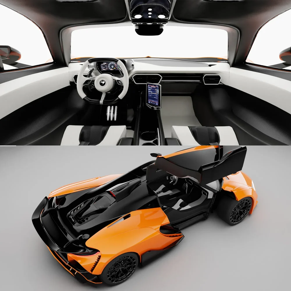 Mclaren W1(Rigged)