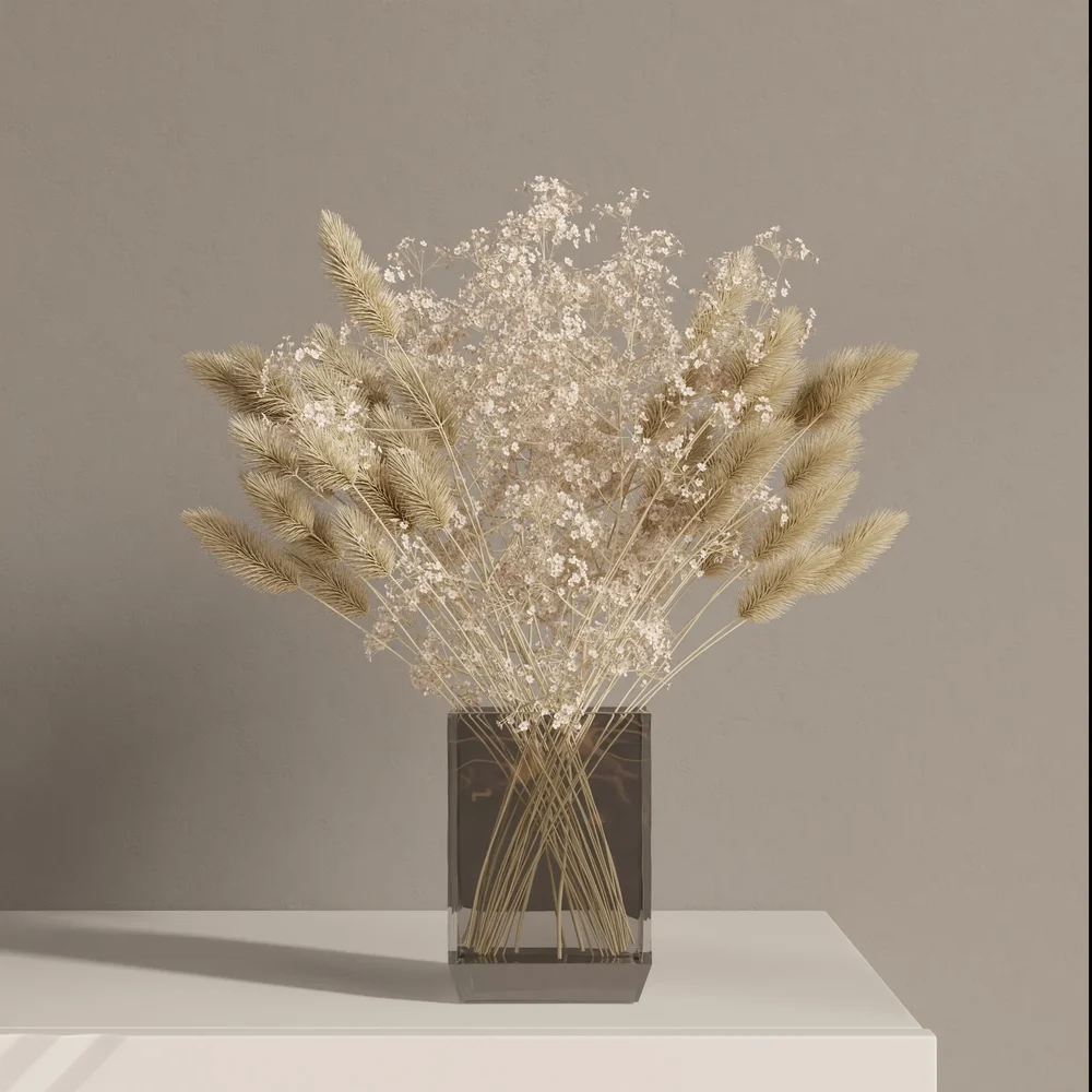 Neutral Dried Floral Arrangement
