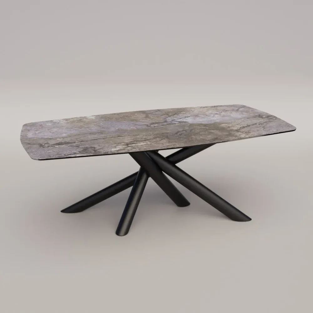 Dinig Table With Ceramic/Glass Top
