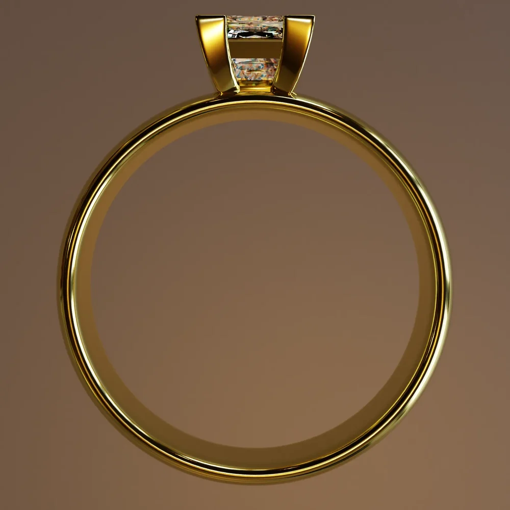 Ring With A Diamond.