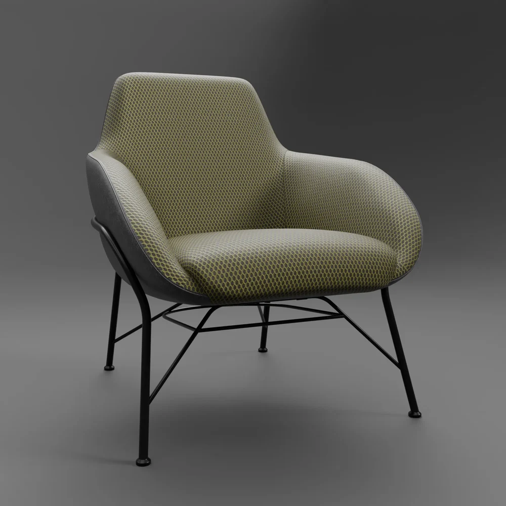 Roche Bobois Tilt Armchair