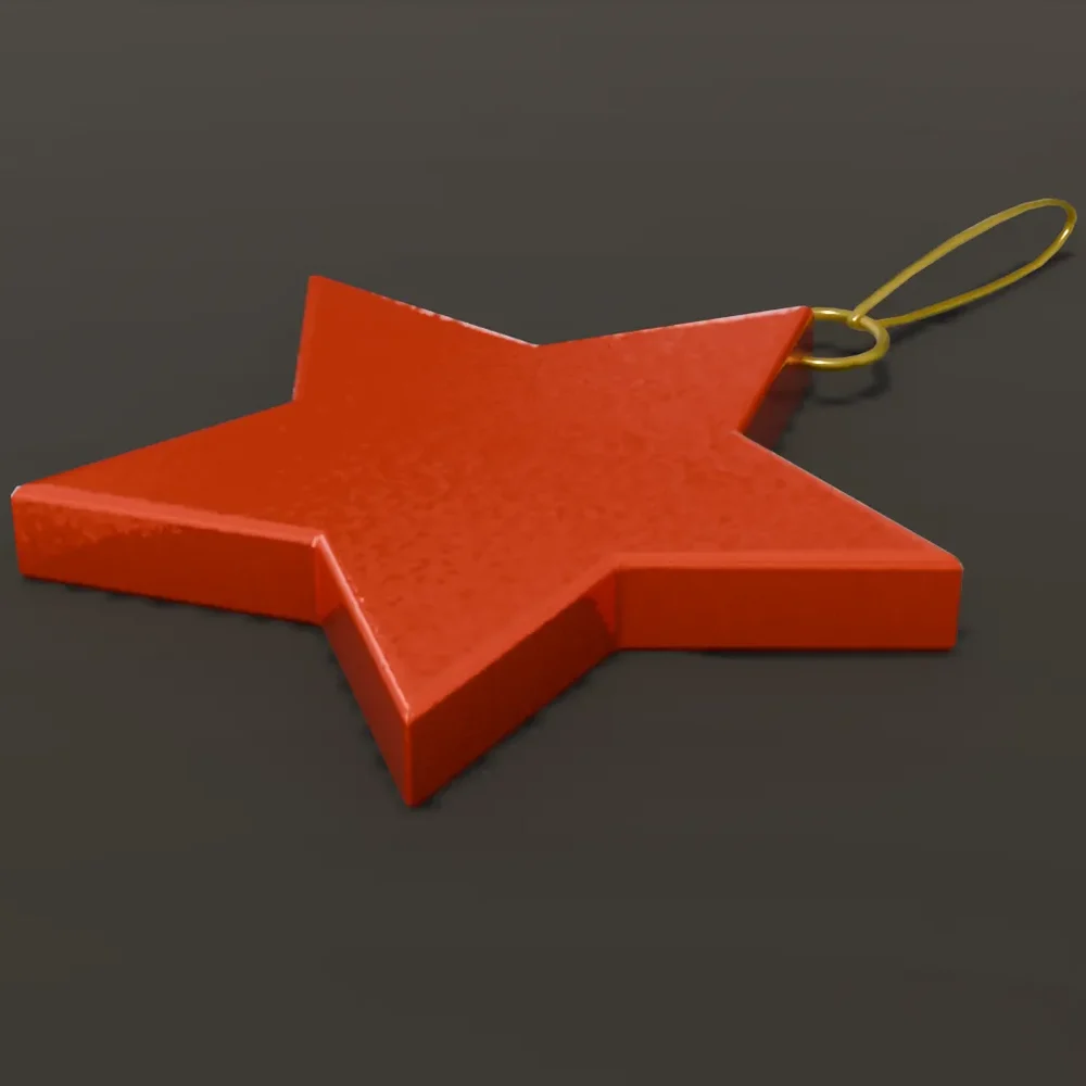 Christmas Star Red