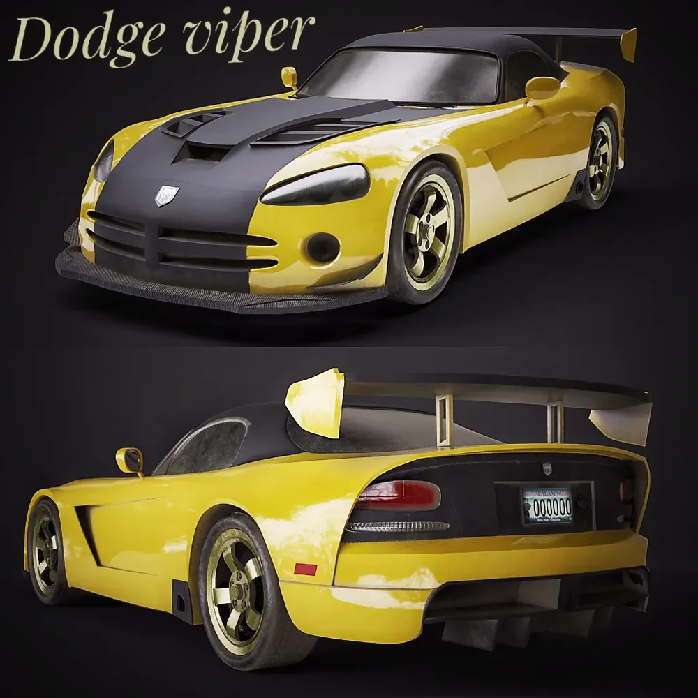 Rig .Car.Dodge Viper