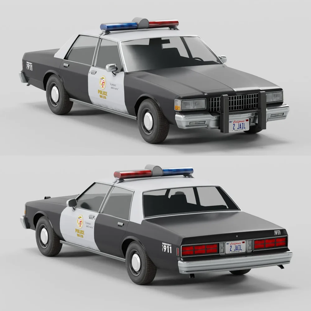 Old Lapd Car