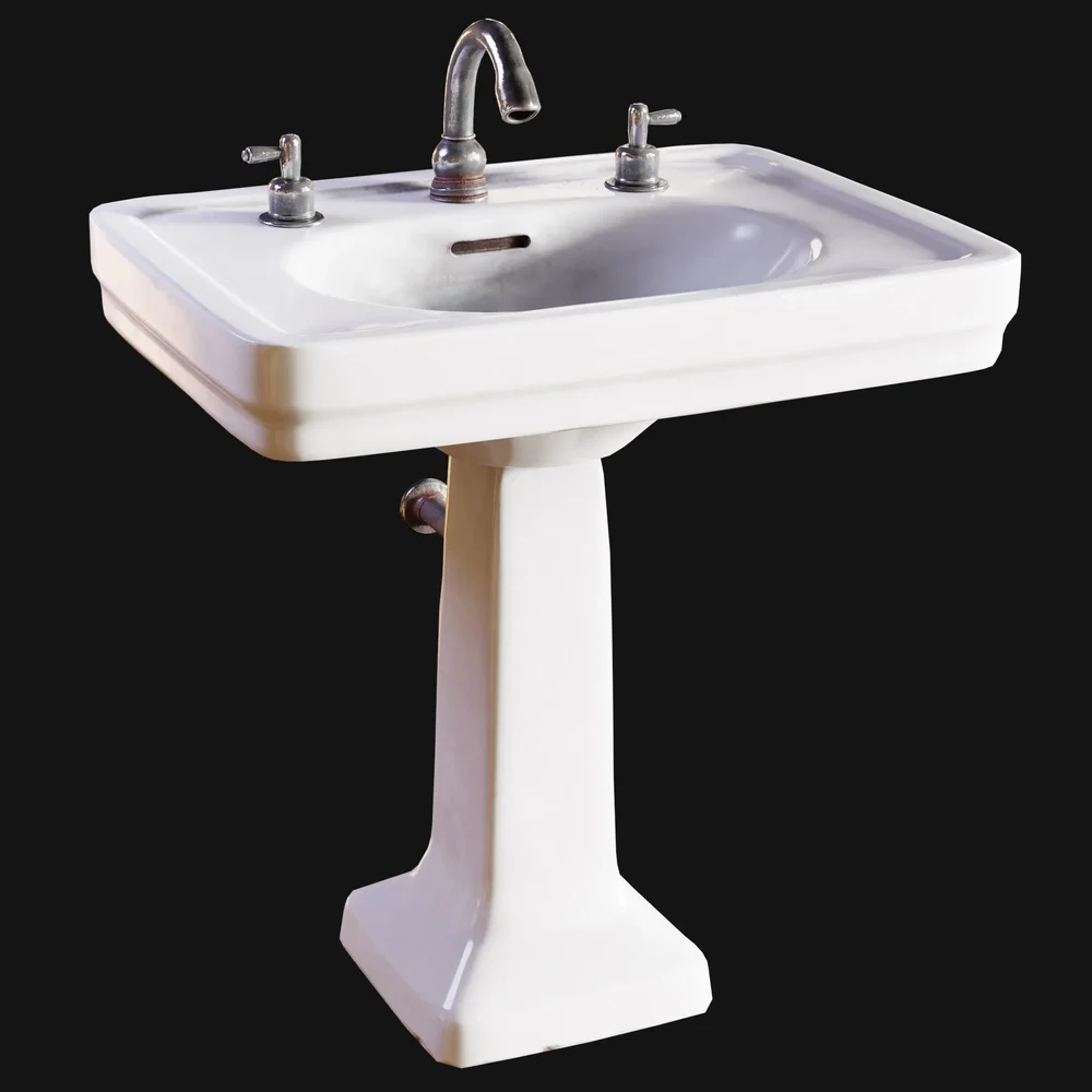 Antique Pedestal Sink