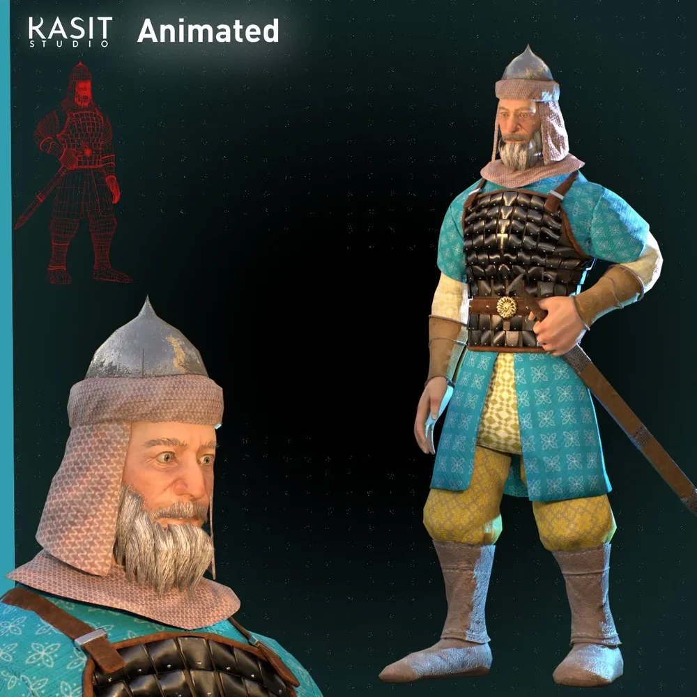 Persian Warrior Animated