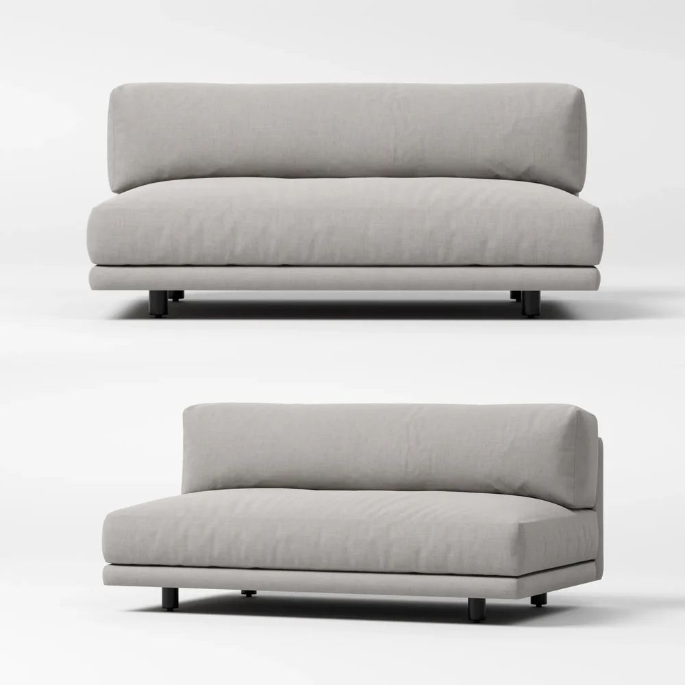 Sunday Armless Sofa
