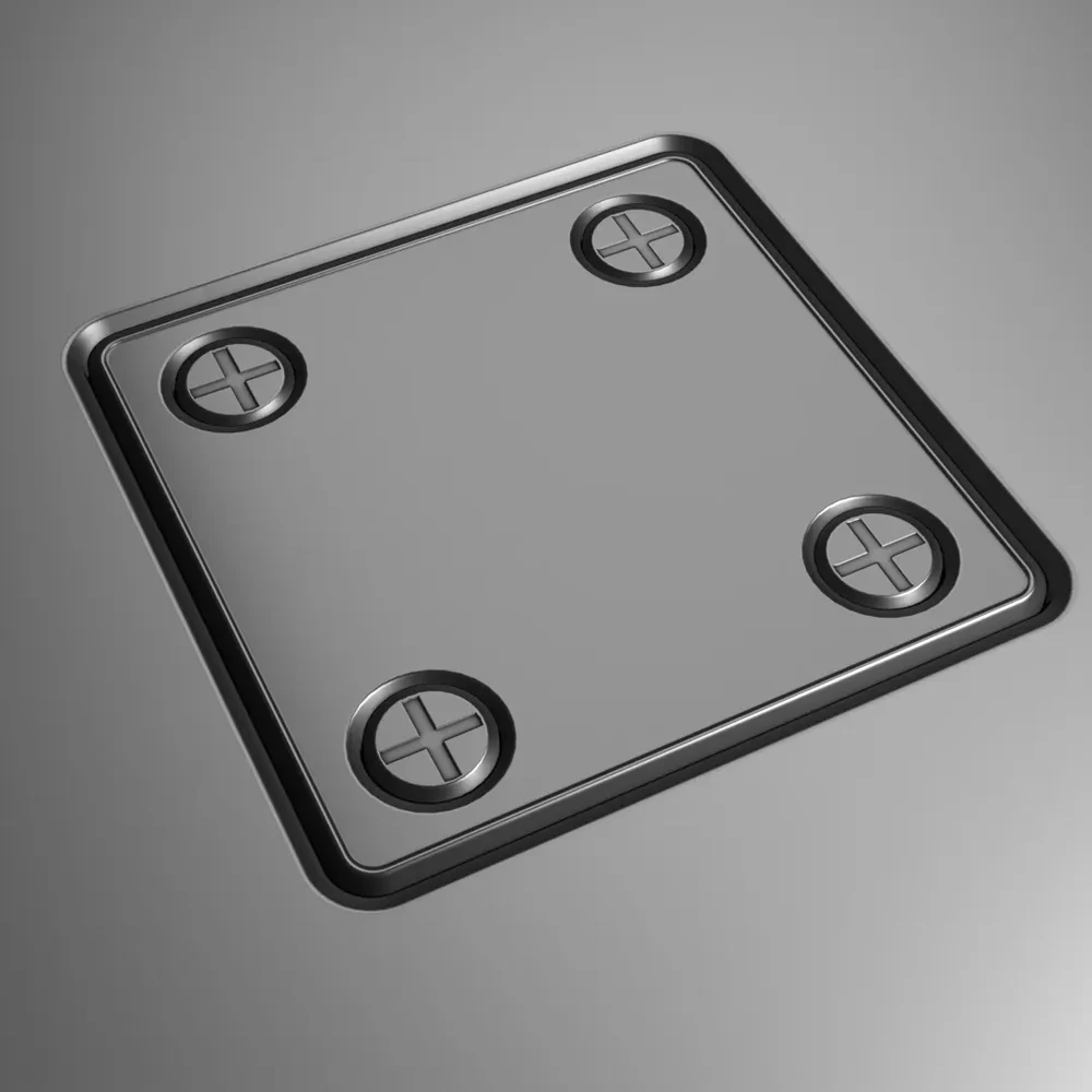 Scifi Decal 019 Wall Square Panel