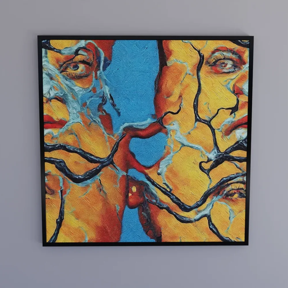 Painting With Frame #8