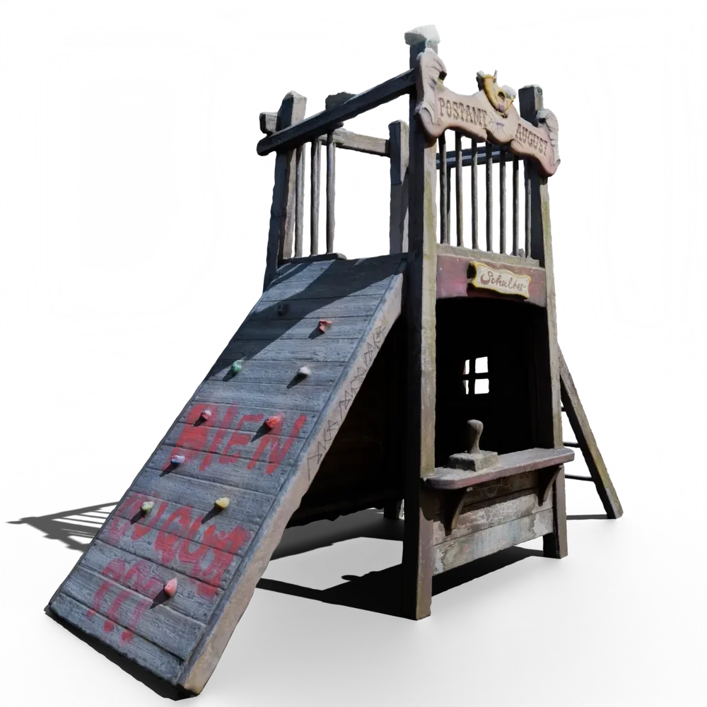 Tall Playground Tower