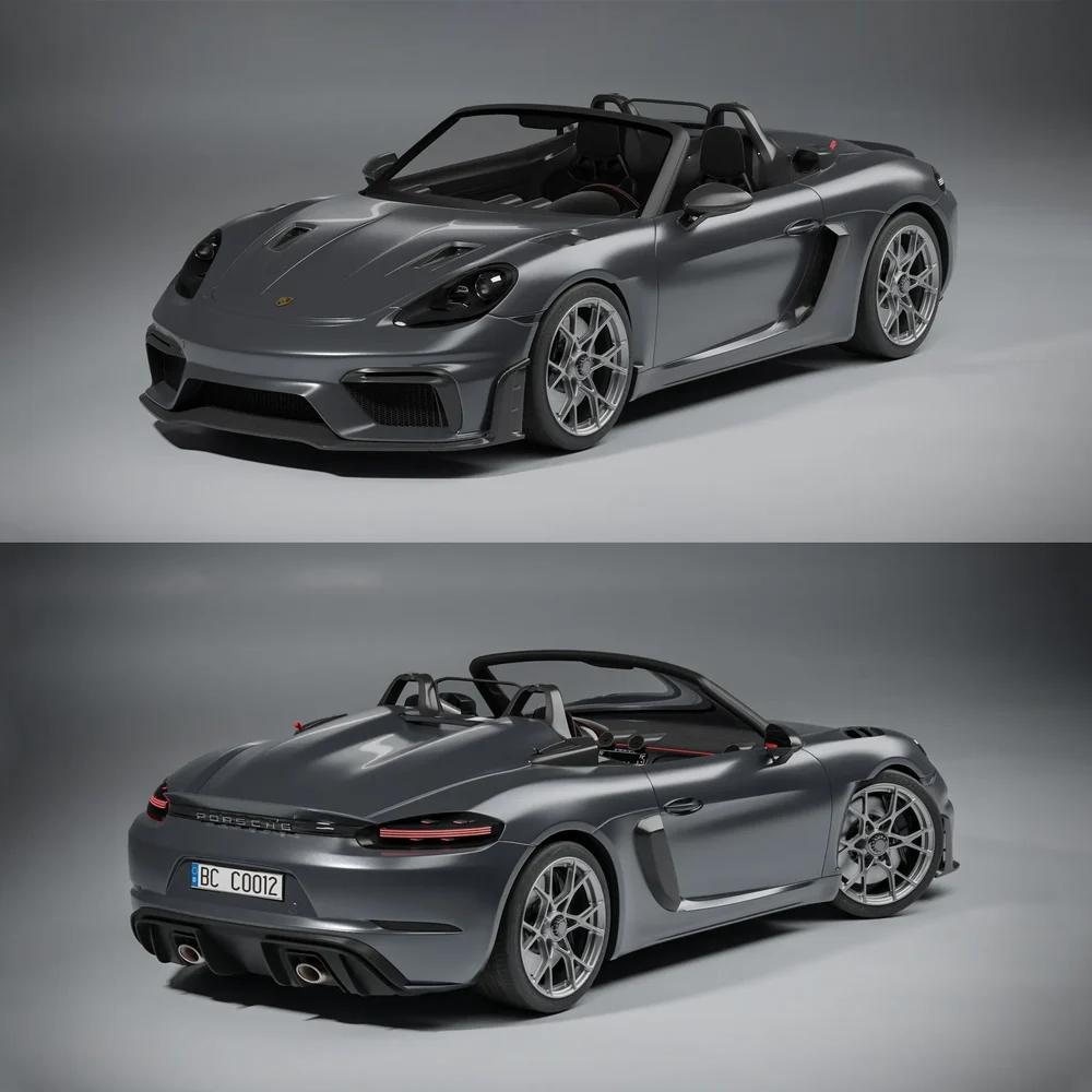 Porsche 718 Rs Car