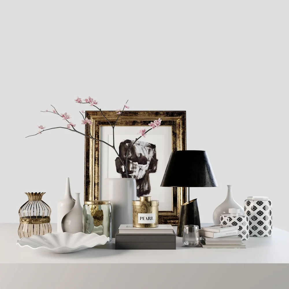 Decoration Set With Sakura