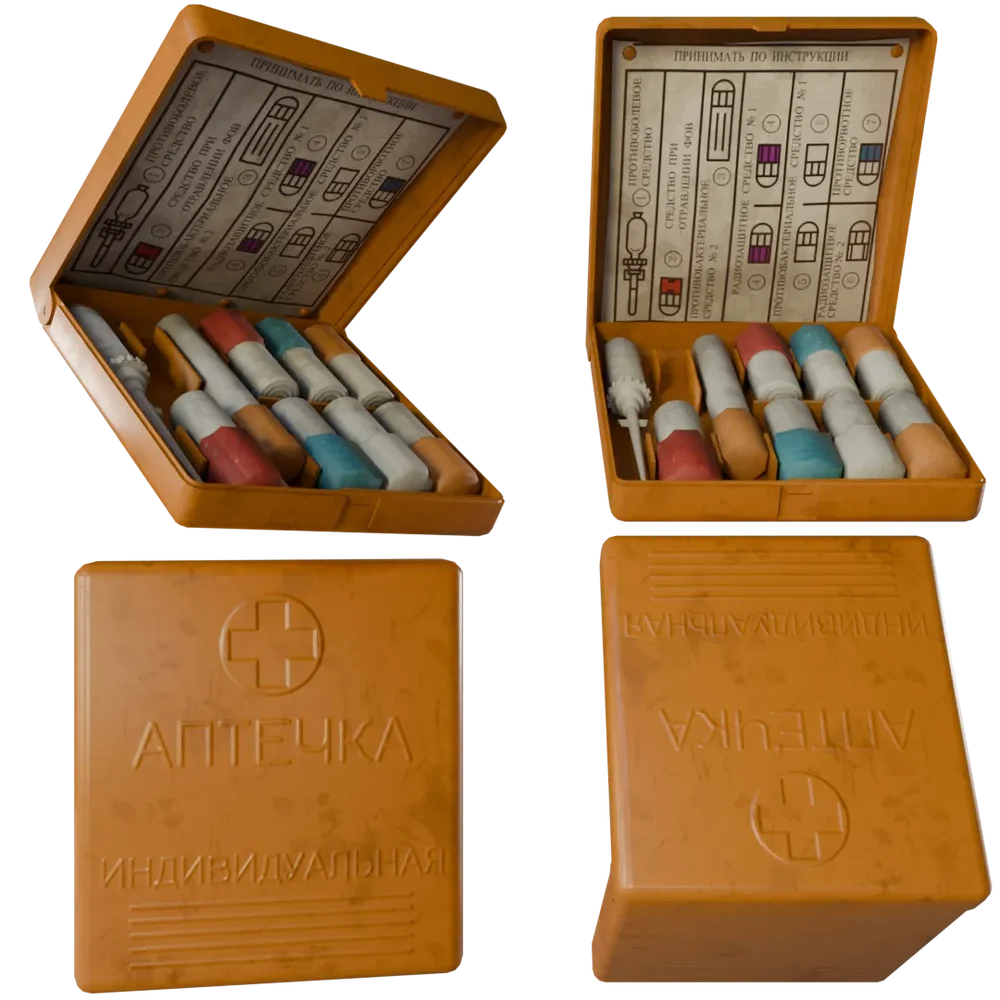Soviet First Aid Kit Ai-2