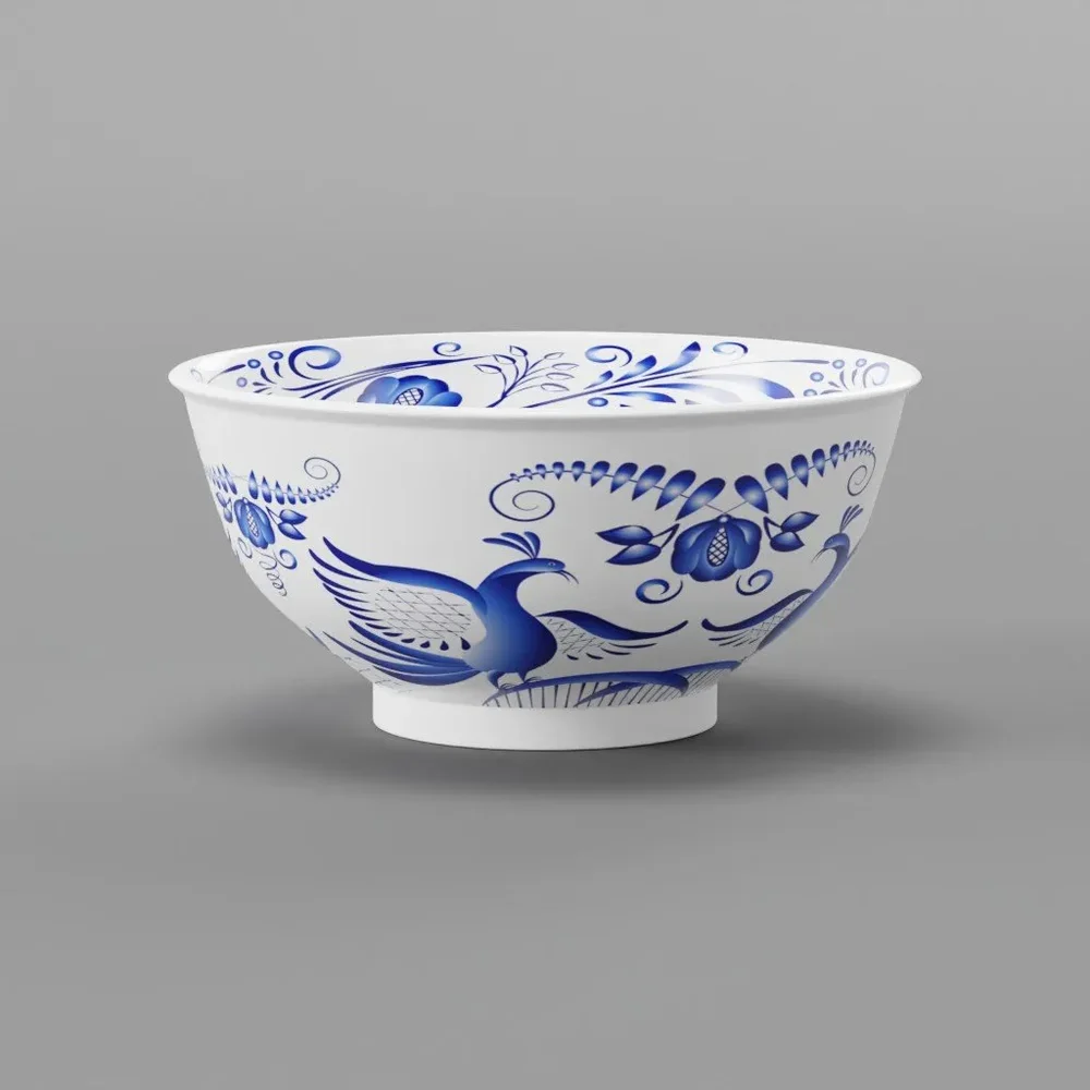 Blue And White Porcelain Bowl