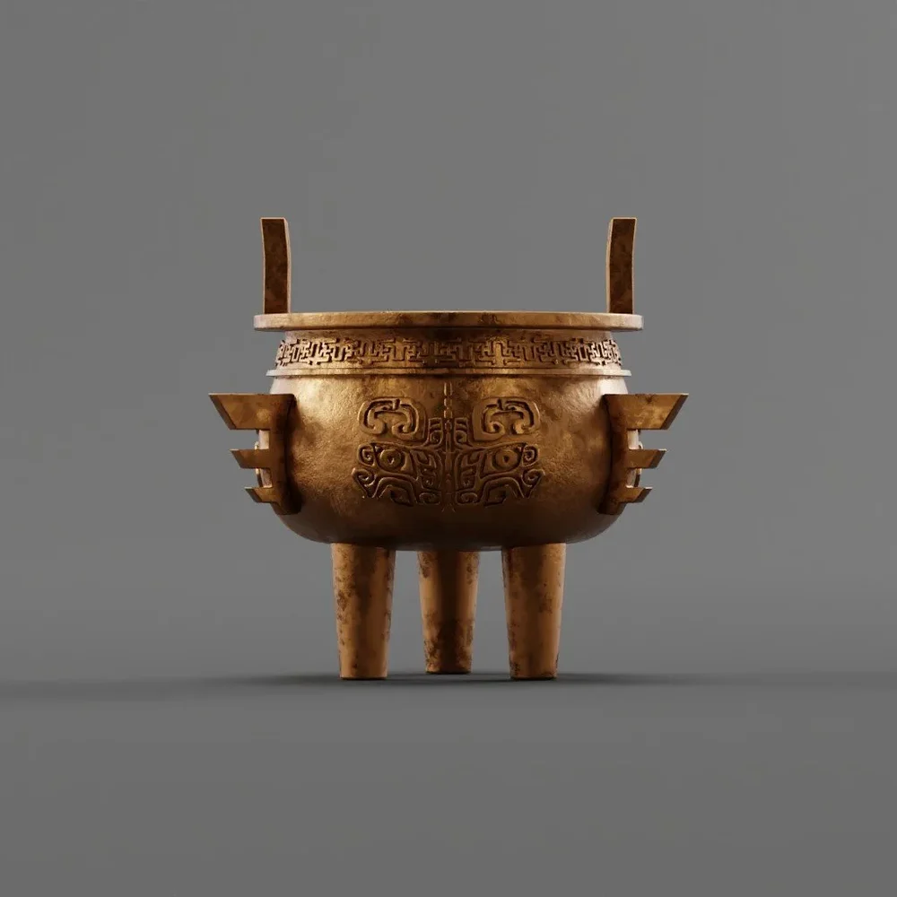 Ancient Bronze Tripod