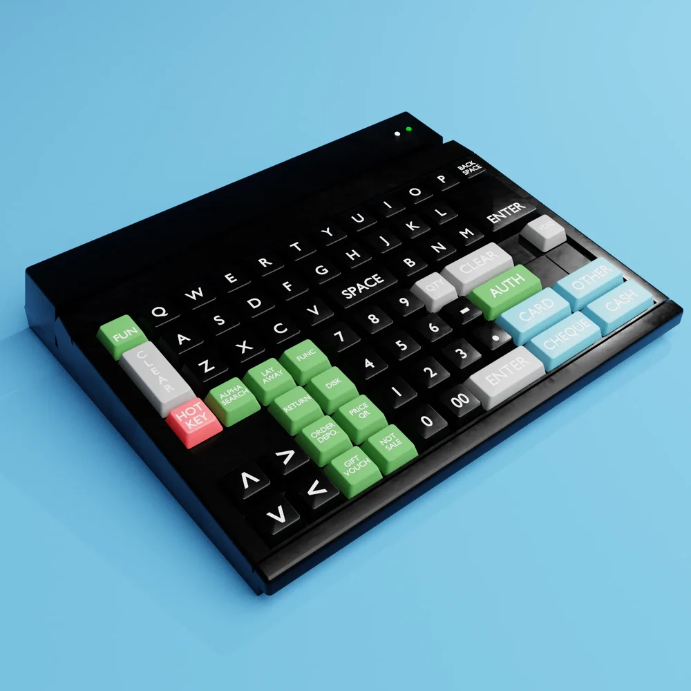 Keyboard With Card Reader 2