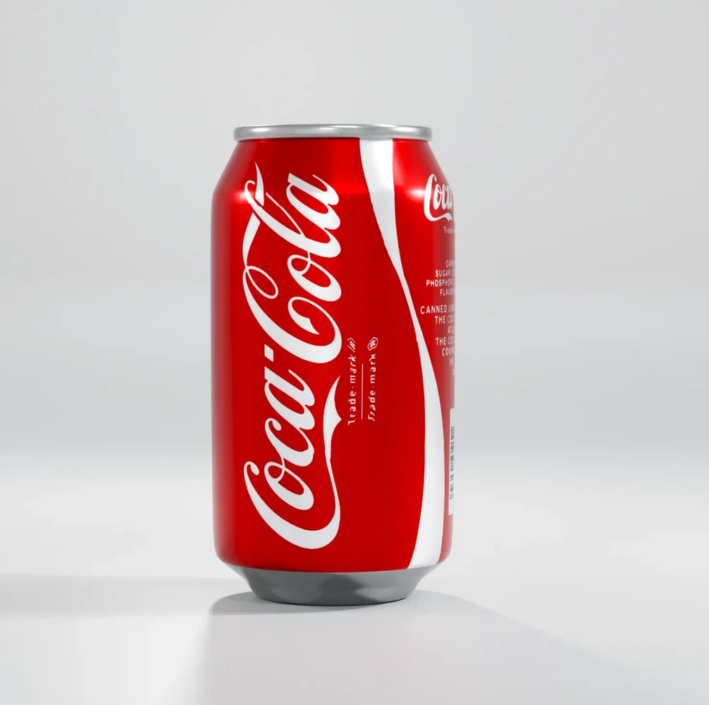 Coca Cola Soda Can