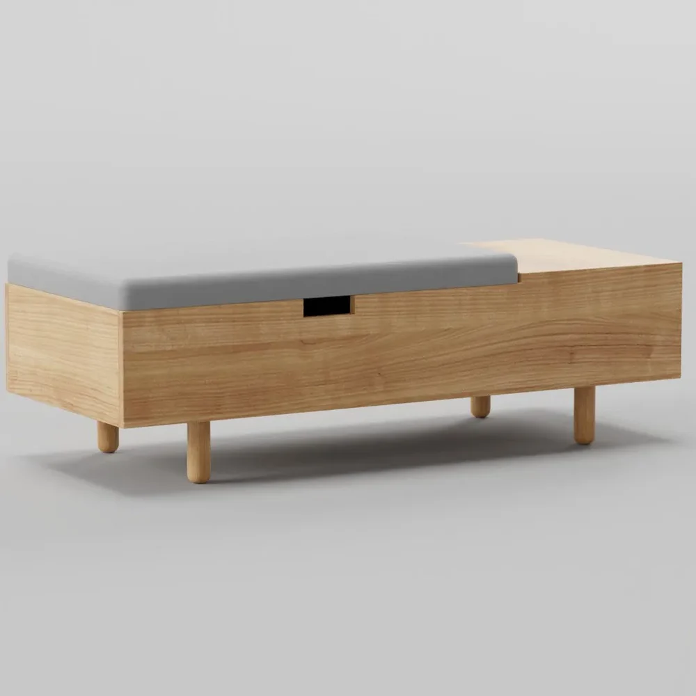 Mimico Storage Ottoman Bench 127x53x40