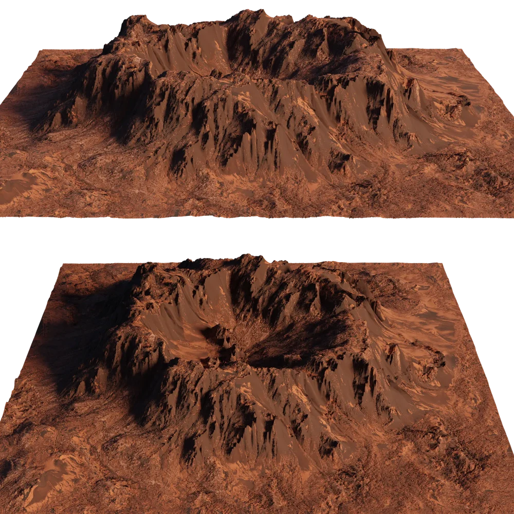 Fluvival Crater