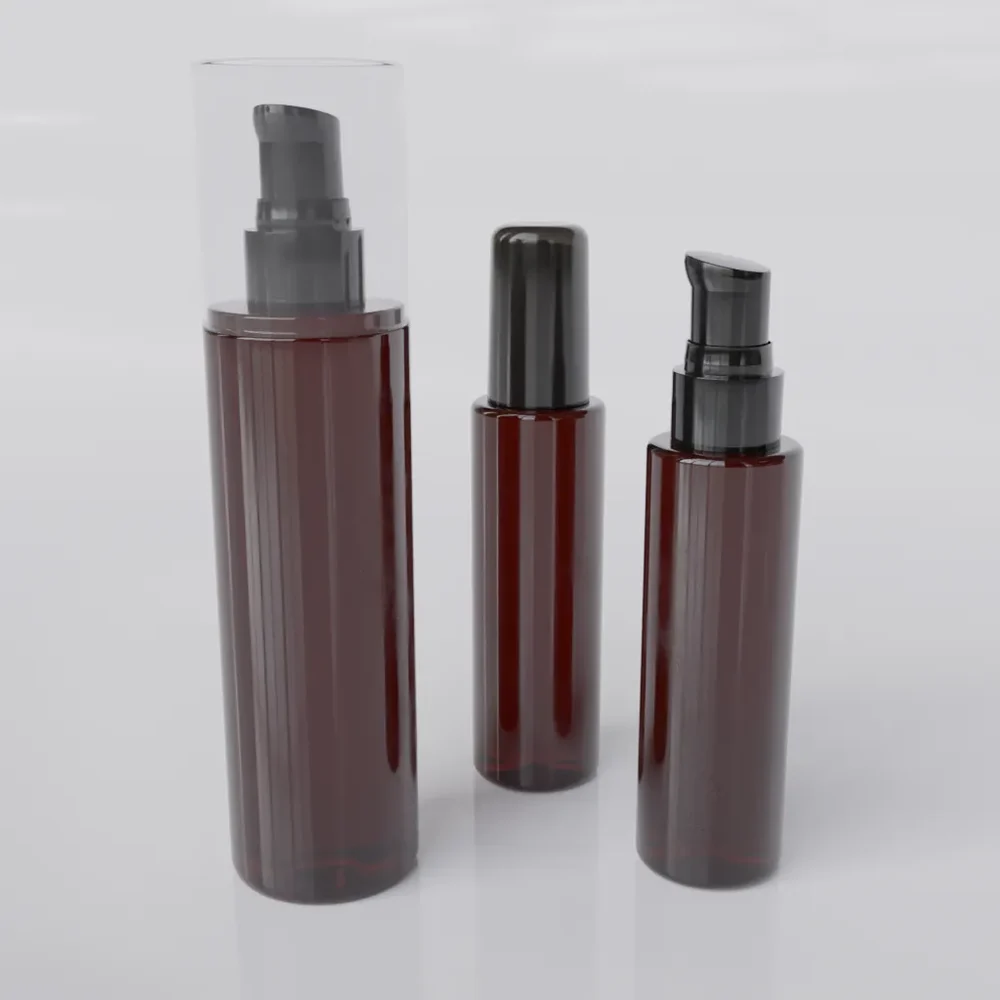 Amber Plastic Bottles