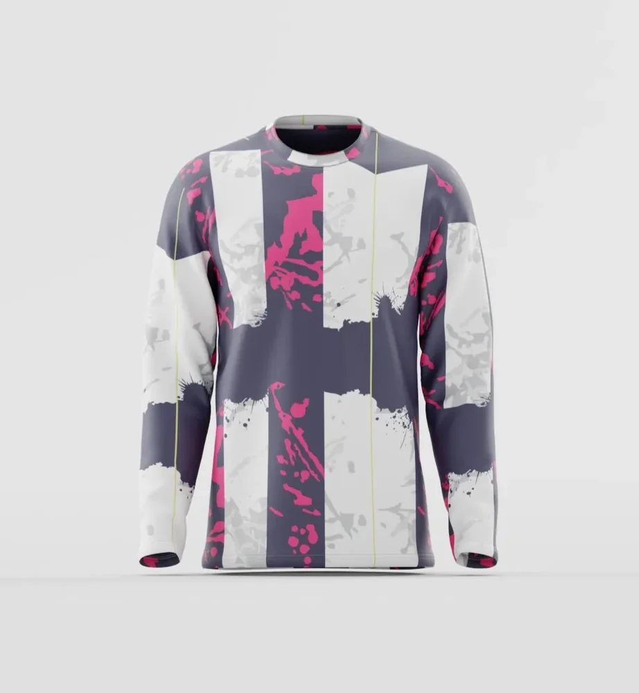 Splatter Block Long Sleeve Jersey