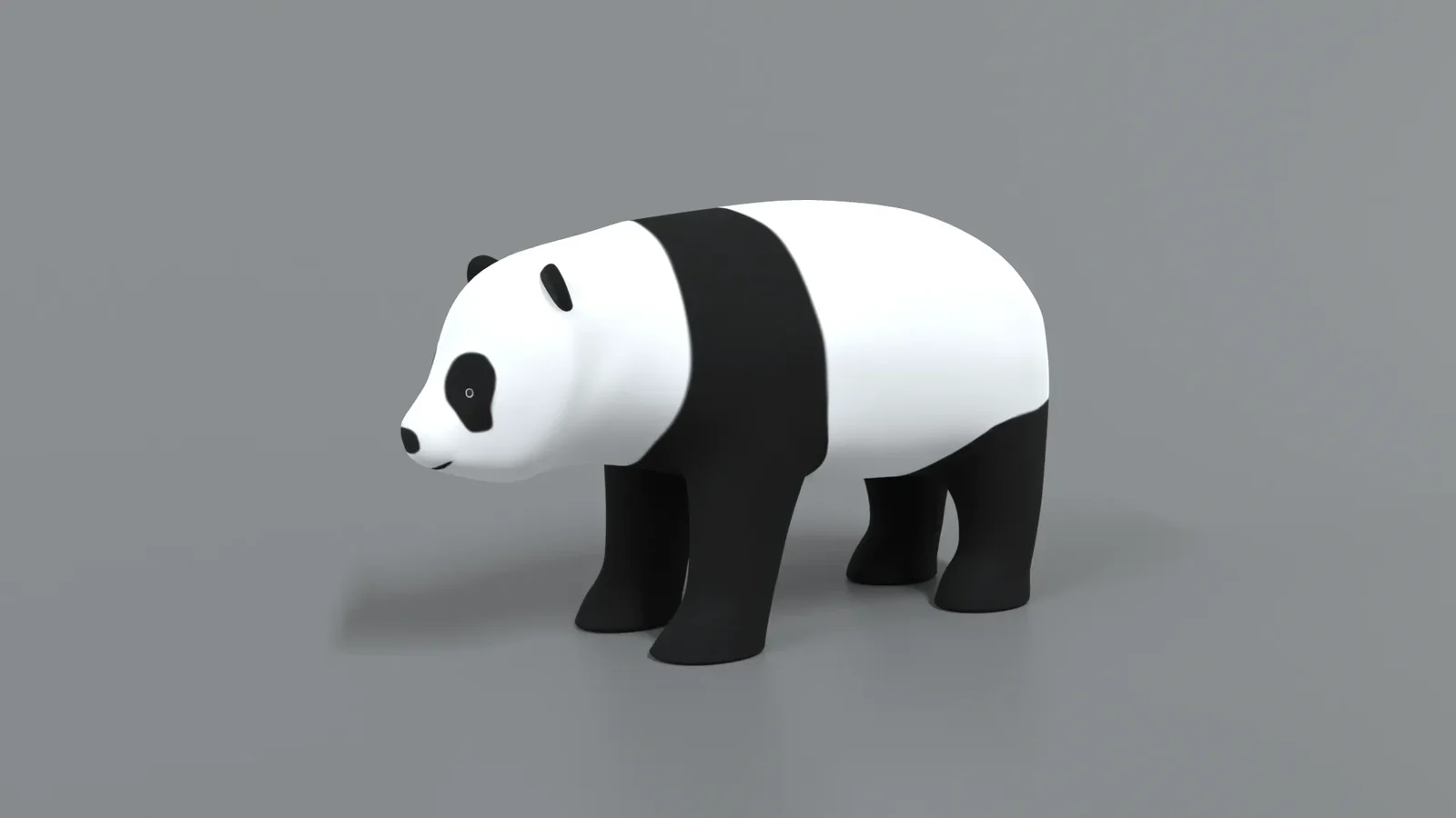 Cartoon Panda Bear