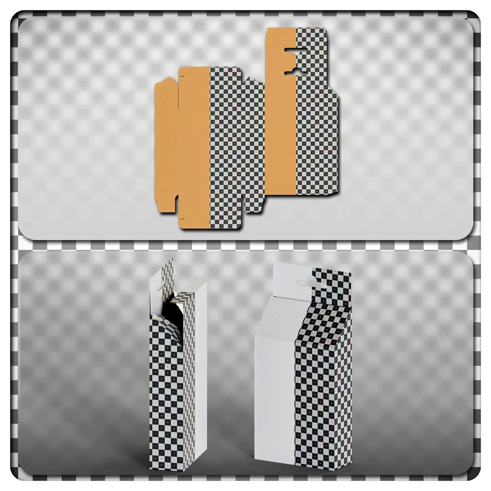 Tuck End Box Ladder Uv Animation