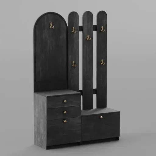 Black Simple Rack