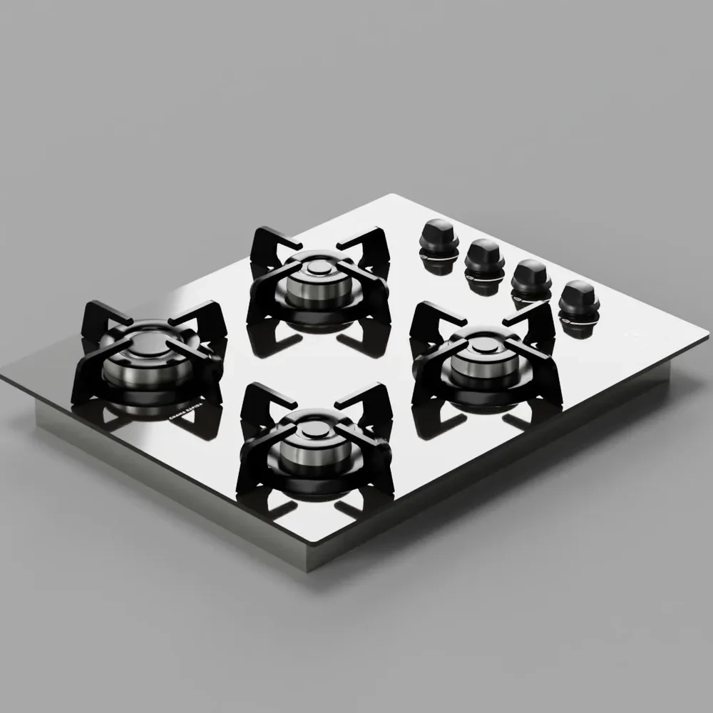 Electrolux Black Cooktop Gas