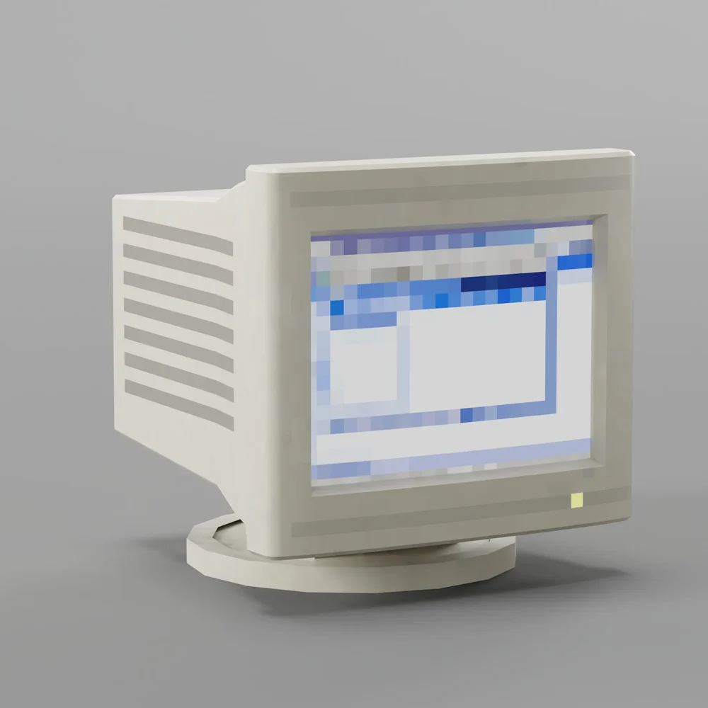Large Crt Monitor
