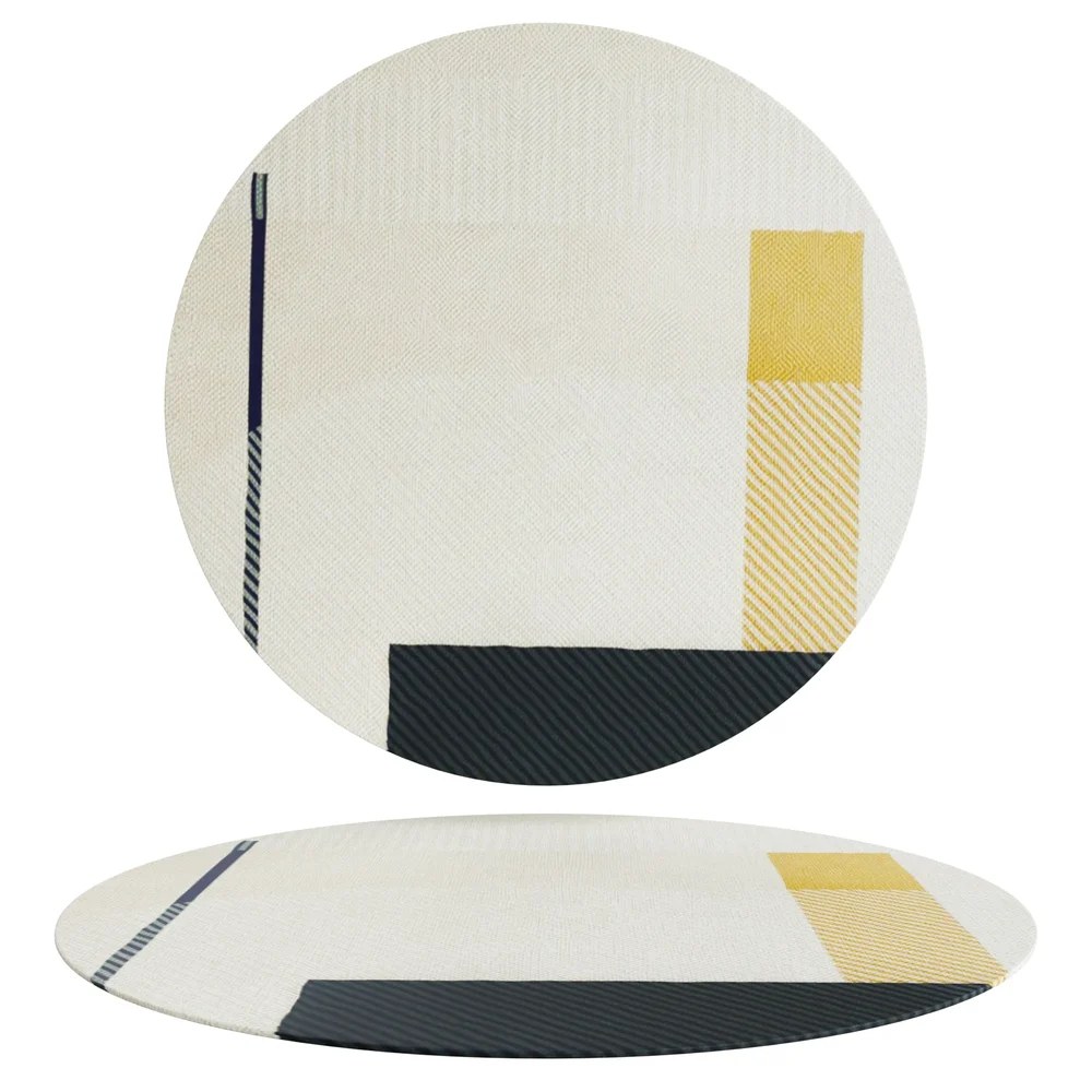 Modern Round Organic Rug
