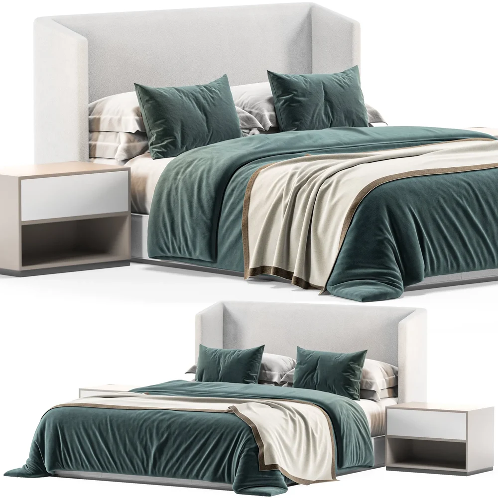 Bed Rh Alessa Shelter Platform