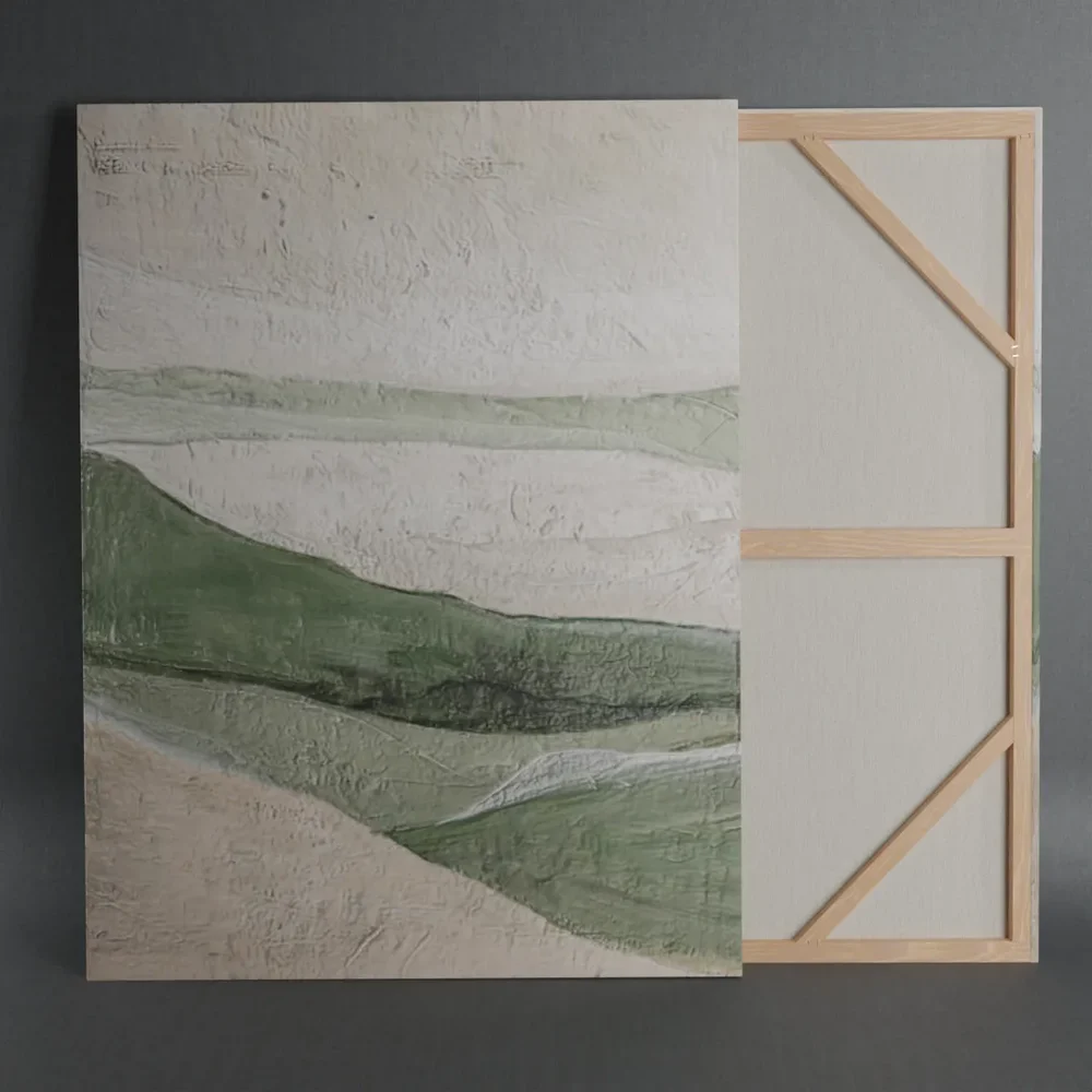 Painting "Green Field"