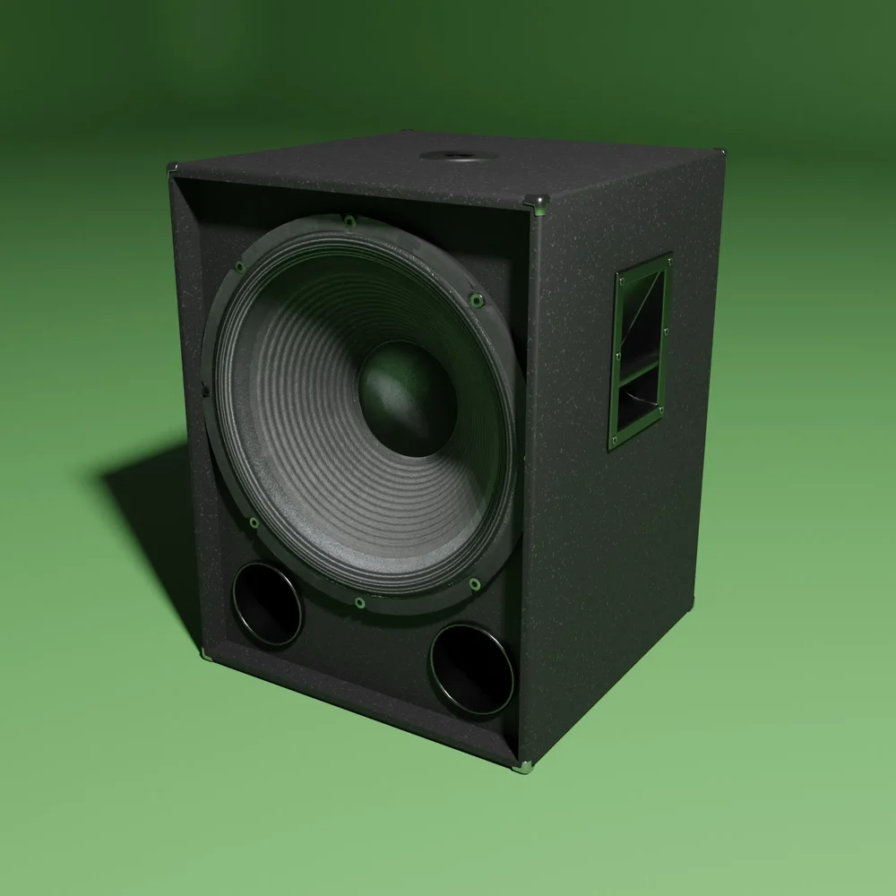 Subwoofer Speaker With 18 Inch Membrane