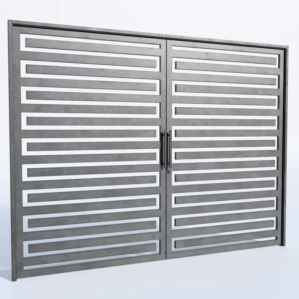 Modern Steel Gate