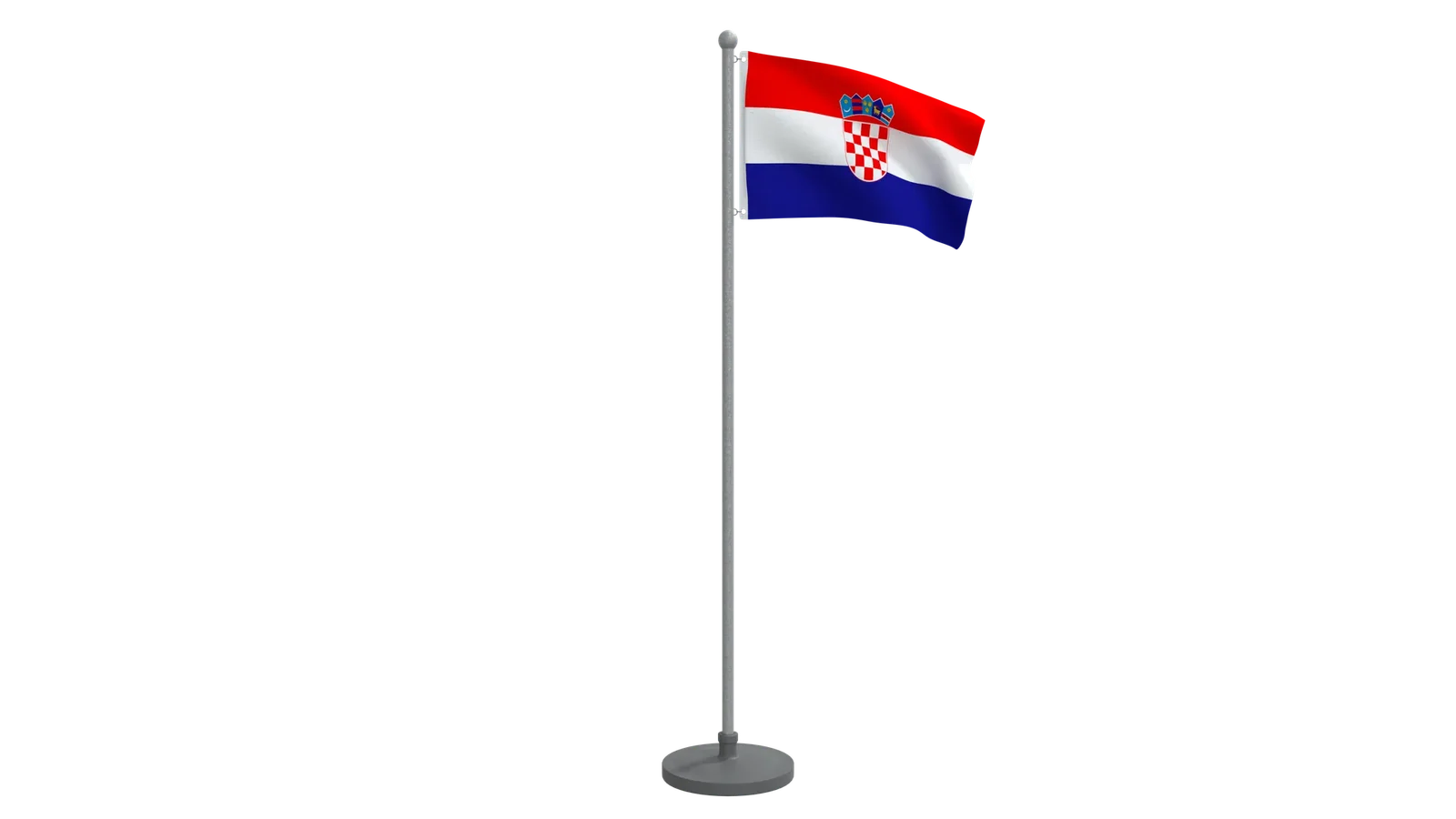 Animated Flag Of Croatia