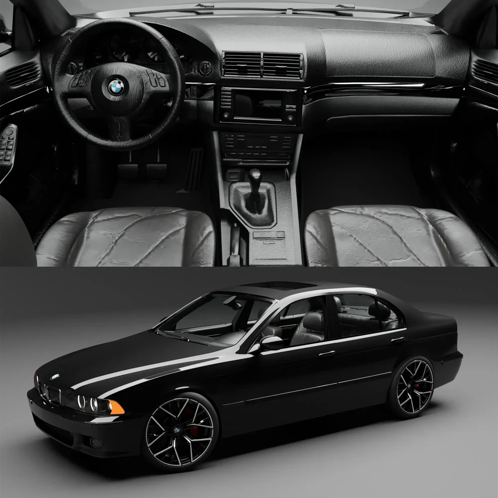 Bmw M5 E93(Rigged)