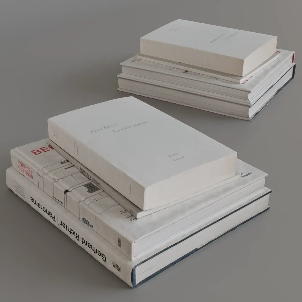 Stack Of White Books