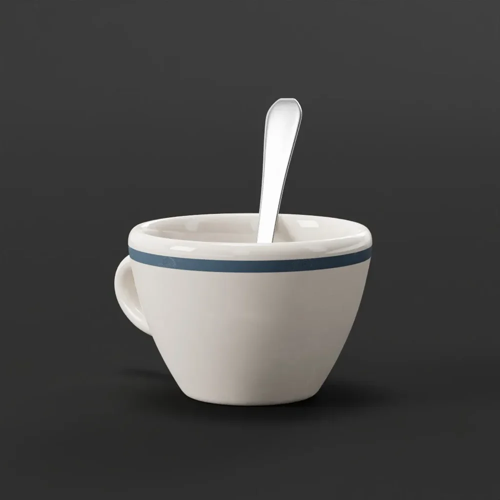 Teacup With Spoon