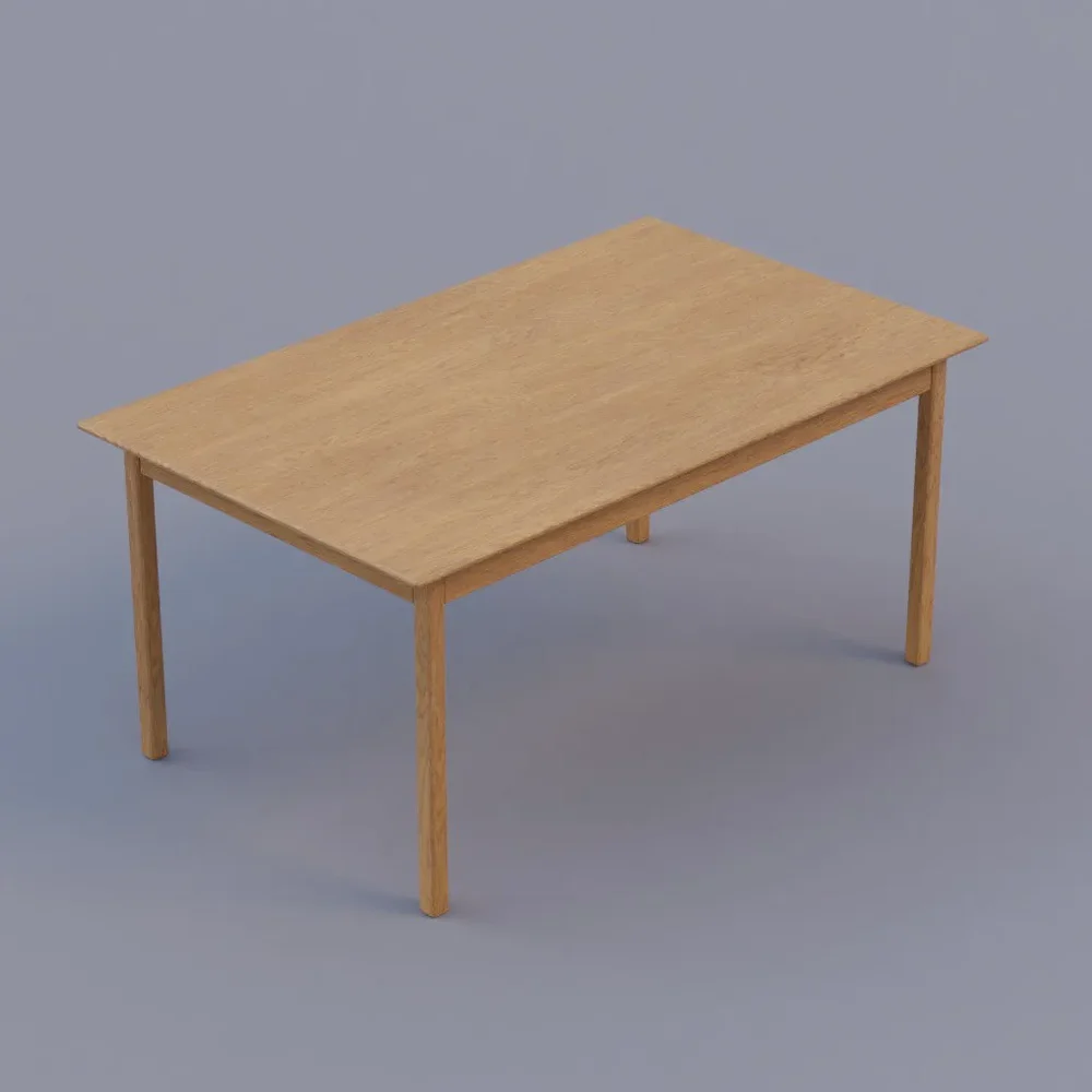 Simple Wooden Table