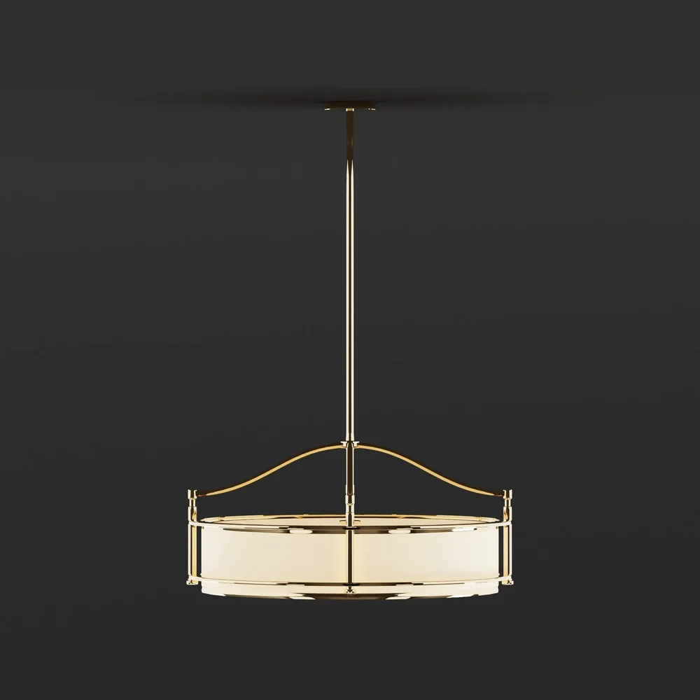 Elegant Circular Pendant Light