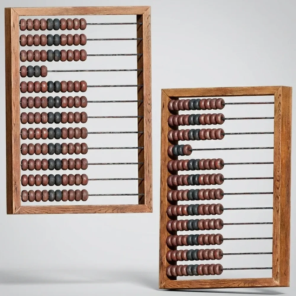 Vintage Soviet Wooden Abacus 7dc2948f-de3d-4cc6-9087-f79038b8fa63
