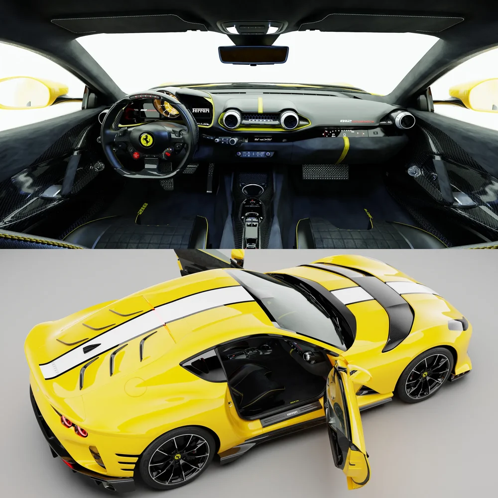 Ferrari 812 Competizione(Rigged)