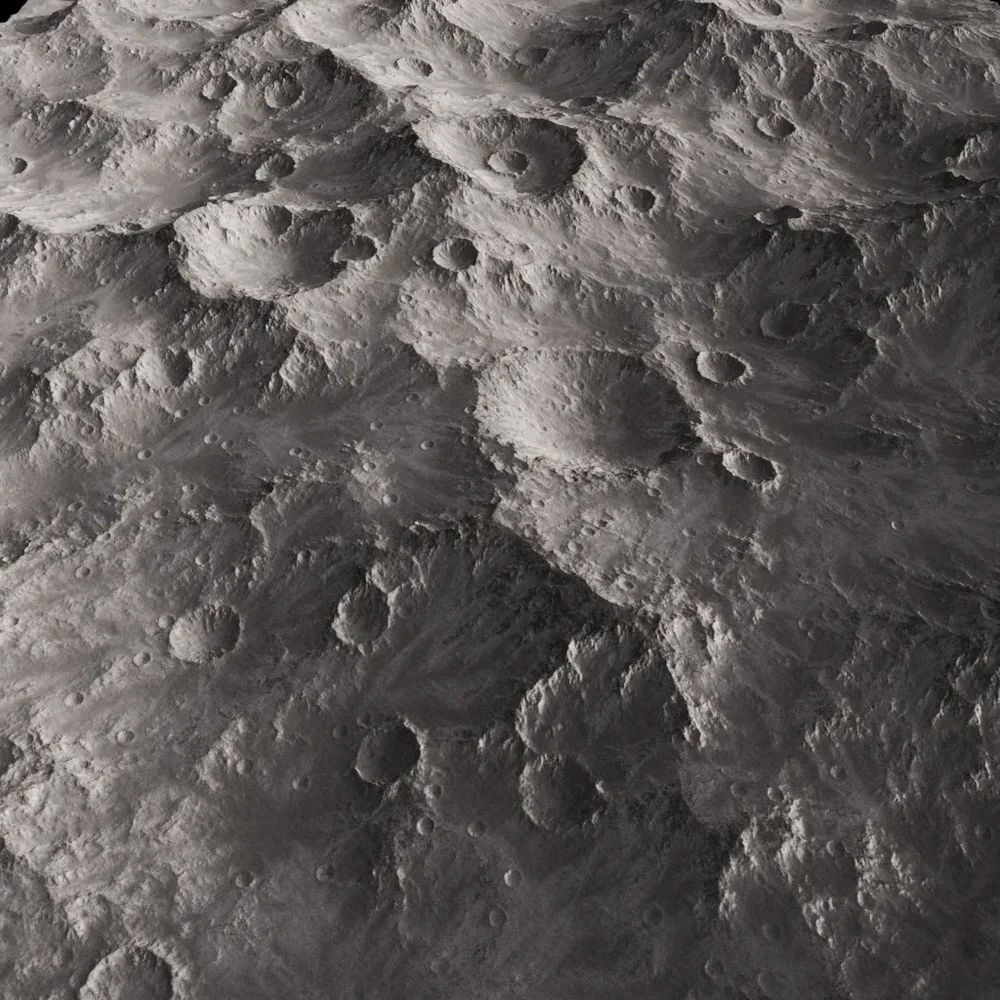 Moon Surface Tileable Terrain V2