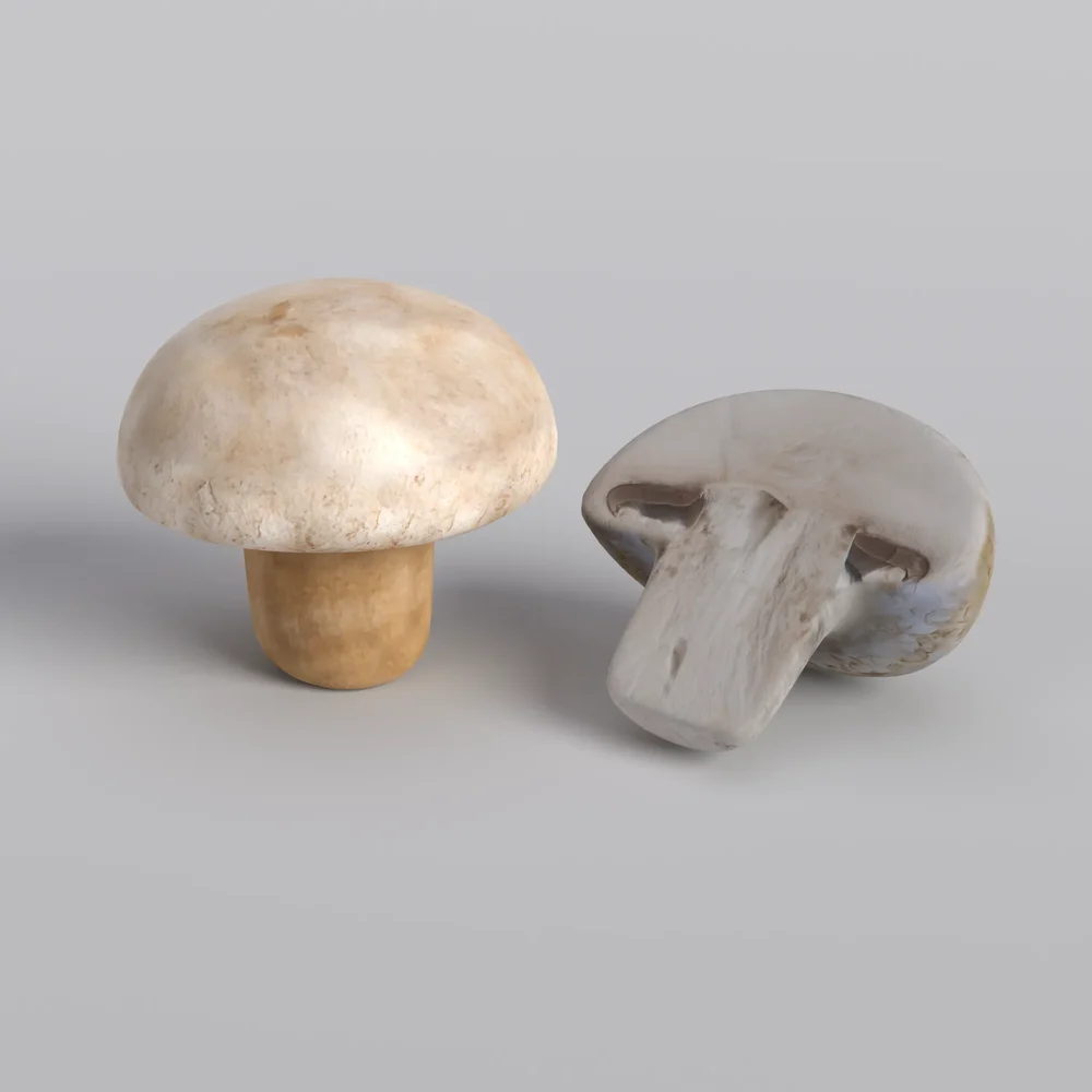 White Mushroom Set